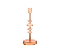 like. by Villeroy & Boch - Like Home portacandele in arancione, 9x9x24 cm, vetro borosilicato