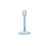 like. by Villeroy & Boch - Like Home portacandele in blu, 8x8x15 cm, vetro borosilicato