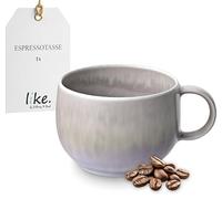 like. by Villeroy & Boch Perlemor Sand - Tazzina da caffè, 8,5 x 6,5 x 5 cm