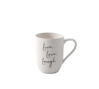 like. by Villeroy & Boch Statement tazza Live Love Laugh
