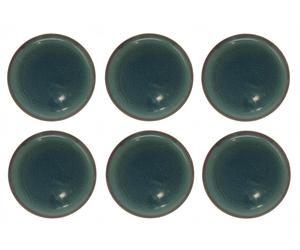 Like. Di Villeroy & Boch Crafted Breeze Set Di 6 Piatti Verde Blu D. 25,5Cm