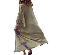 LikeJump Abito Spiaggia Donna Floreale Piscina Copricostumi Mare Maxi Parei Costume da Bagno Cover Up