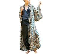 LikeJump Donna Bohémien Vestito da Spiaggia Maxi Kimono Abito Copricostume Kaftan Bikini Cover ups