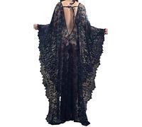 LikeJump Donna Pizzo Caftan Abito da Spiaggia Maxi Parei Copri Bikini Costume da Bagno Cover ups