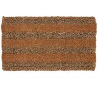 Likewise Matting Tappetino raschiatore naturale a doppia azione, in fibra di cocco, marrone, 73 x 43 cm
