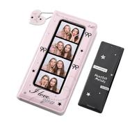 LIKEYO Album fotografico con mini fiocco rosa