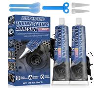 LIKFCBOND Sigillante per Motori Silicone Alte Temperature Pasta Nera Guarnizioni