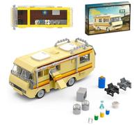 LIKLIKLINK Breaking B.d RV - Kit di costruzione per camper, 360 pezzi, modello di campeggio emblematico serie televisiva, un gioco di costruzione creativo per piccoli e grandi