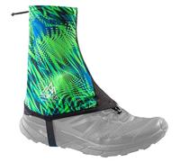 likloks Ghette Corte Sportive Impermeabili per Ciclismo, Trekking e Corsa Montagna - Leggere, Traspiranti e Regolabili, Verde - L