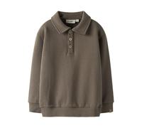 Lil' atelier mini Nmmjobo Lio LS Loose Sweat Lil, Shitake, 104 Bambino