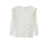 Lil' atelier mini Ragazza Nmfgavo EKO LS Slim Top Lil Noos, Pastel Parchment, 98