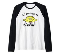Lil Losers Soccer Go South Korea Maglia con Maniche Raglan