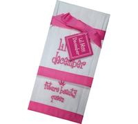 Lil Miss December Future Beauty Queen Baby Burp Cloths - Set of 2