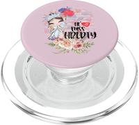 Lil Miss Liberty Statua della Libertà Bandiera Regalo per gli amanti PopSockets PopGrip per MagSafe