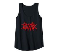 Lil Nas X Official Lightning Logo Black Canotta, Donna, Nero, M