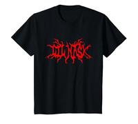 Lil Nas X Official Lightning Logo Black Maglietta, Bambini, Nero, 2 Anni