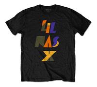 Lil Nas X Scrap Letters ufficiale Uomo maglietta unisex