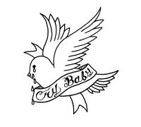 Lil Peep Crybaby (Vinyl LP) 12" Album Coloured Vinyl (Limited Edition)