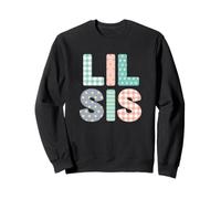 Lil Sis - Piccola sorella più giovane, simpatica applicazione per cucito Felpa