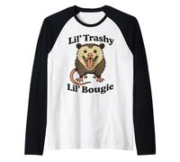 Lil Trashy Lil Bougie Maglia con Maniche Raglan