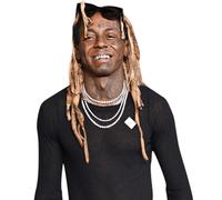 Lil Wayne (Black Outfit) Half Body Buddy Cutout