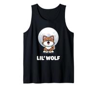 Lil 'Wolf - Lupo adorabile Kawaii a forma di lupo Canotta