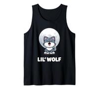 Lil 'Wolf - Lupo adorabile Kawaii a forma di lupo Canotta