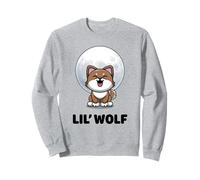 Lil 'Wolf - Lupo adorabile Kawaii a forma di lupo Felpa