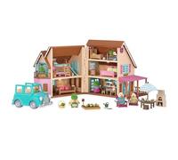 Li'l Woodzeez - Toy Cottage - Mobili e accessori giocattolo - Set da gioco per bambini - Giocattoli da collezione - 3 anni + - Honeysuckle Hillside Cottage