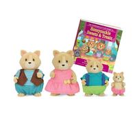 Li'l Woodzeez - I gatti Whiskerelli - Figurine di animali - Gatto giocattolo - Figurine da collezione - 3 anni +