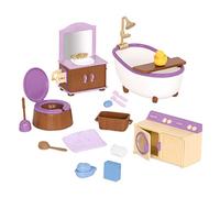 Li'l Woodzeez- Li’l Woodzeez Laundry & Bathroom Set, Multicolore, Piccolo, 6471Z