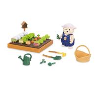 Li'l Woodzeez WZ6716Z Play Variety Set di giocattoli da 31 pezzi con personaggio animale e accessori da giardinaggio, statuette in miniatura e set da gioco per bambini dai 3 anni in su,