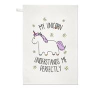 Lila Il Mio Unicorno Mi Capisce Asciugamano Da Cucina - Unicorni Magici