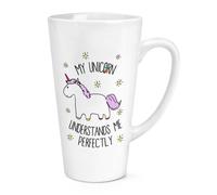 Lila Il Mio Unicorno Mi Capisce Tazza Grande Da 17oz - Divertente Magico