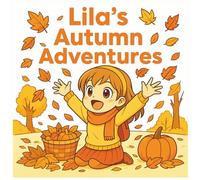 Lila’s Autumn Adventures Coloring Storybook: Cozy Fall Moments with Leaves, Pumpkins, Picnics & More to Color and Enjoy for Ages 4-8