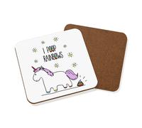 Lila Unicorno I Bisogni Arcobaleni Sottobicchiere - Divertente Magico