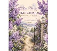 Lilac Breeze Sketchbook: Premium Blank Sketchbook for Drawing, Sketching & Doodling | Botanical Collection | 120 Blank Pages | Large 8.5" × 11"