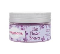 Dermacol Lilac Flower Shower Body Scrub peeling corpo all'estratto di lillà 200 g per Donna