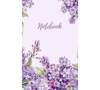 Lilac Junk Journal Notebook - 5x8” Softcover | 100 Pages | Purple & Lilac Floral Design | Aesthetic Vintage Notebook for Scrapbooking, Journaling & Gifts
