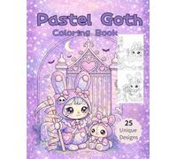 LILAC REAPER BUNNY Creepy-Cute Pastel Goth Coloring Book: A Mindful Coloring Book for Relaxation and Stress Relief