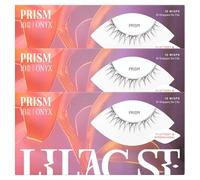 Lilac St - Ciuffi di ciglia finte a prisma glamour (10 mm, 3 pezzi) - Volume dinamico e svolazzante - Ciuffi di estensione per ciglia fai da te - Leggero e realistico - Dura 10 giorni - Fondata da