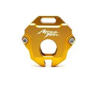 Lilanka Custodia per chiavi in alluminio Per Africa Twin CRF1100L CRF1000L CRF 1100 1000 L Adventure Sport XRV750 XRV 750 Moto CNC Chiave Borsette Caso Copertura Chiave(Gold)
