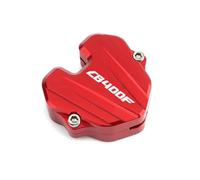 Lilanka Custodia per chiavi in alluminio Per Cb400X Cb400f Cb 400X 400F Custodia protettiva in lega di alluminio per chiavi di motocicletta(CB400F Red)