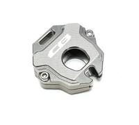 Lilanka Custodia per chiavi in alluminio Per CBR650R CBR500R CBR250RR CBR600F CBR600RR CBR1000RR Accessori Moto CNC Caso Della Copertura Chiave Borsette Portachiavi Catena(Key Cover-CB-Grey)
