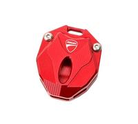 Lilanka Custodia per chiavi in alluminio Per DUCATI PANIGALE V2 V4 SP Streetfighter V4 SP V2 2021-2024 Accessori Moto Copertura Della Cassa Chiave Chiave Borsette Portachiavi Portachiavi(Red,A)