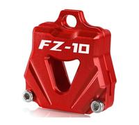 Lilanka Custodia per chiavi in alluminio Per FZ10 FZ 10 2017-2018 Tappo Copri Chiave CNC Per Motocicletta Portachiavi Prodotto Creativo Guscio Accessori In Alluminio CNC Con Logo(Red-FZ10)