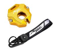 Lilanka Custodia per chiavi in alluminio Per Hon@&da Africa Twin CRF1100L CRF1000L CRF 1000 1100 XRV750 XRV 750 Moto Ricamo Portachiavi Portachiavi Caso Della Copertura Borsette(Cover Chain-Gold)
