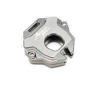 Lilanka Custodia per chiavi in alluminio Per Hon@&da Africa Twin CRF1100L CRF1000L CRF 1000 1100 XRV750 XRV 750 Moto Ricamo Portachiavi Portachiavi Caso Della Copertura Borsette(Key Cover-Grey)