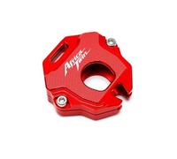 Lilanka Custodia per chiavi in alluminio Per Hon@&da Africa Twin CRF1100L CRF1000L CRF 1000 1100 XRV750 XRV 750 Moto Ricamo Portachiavi Portachiavi Caso Della Copertura Borsette(Key Cover-Red)