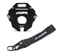 Lilanka Custodia per chiavi in alluminio Per Hon@&da CB500X CB650R 500F CBR650R 500R CBR600F CBR 600RR 1000RR Moto CNC Copertura Della Cassa Chiave Borsette Portachiavi Portachiavi(1Set Black-CBR)